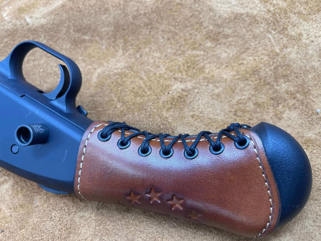 *Made to Order* Tactical Leather Grip Wrap – Raptor &amp; Aftershock Compatible