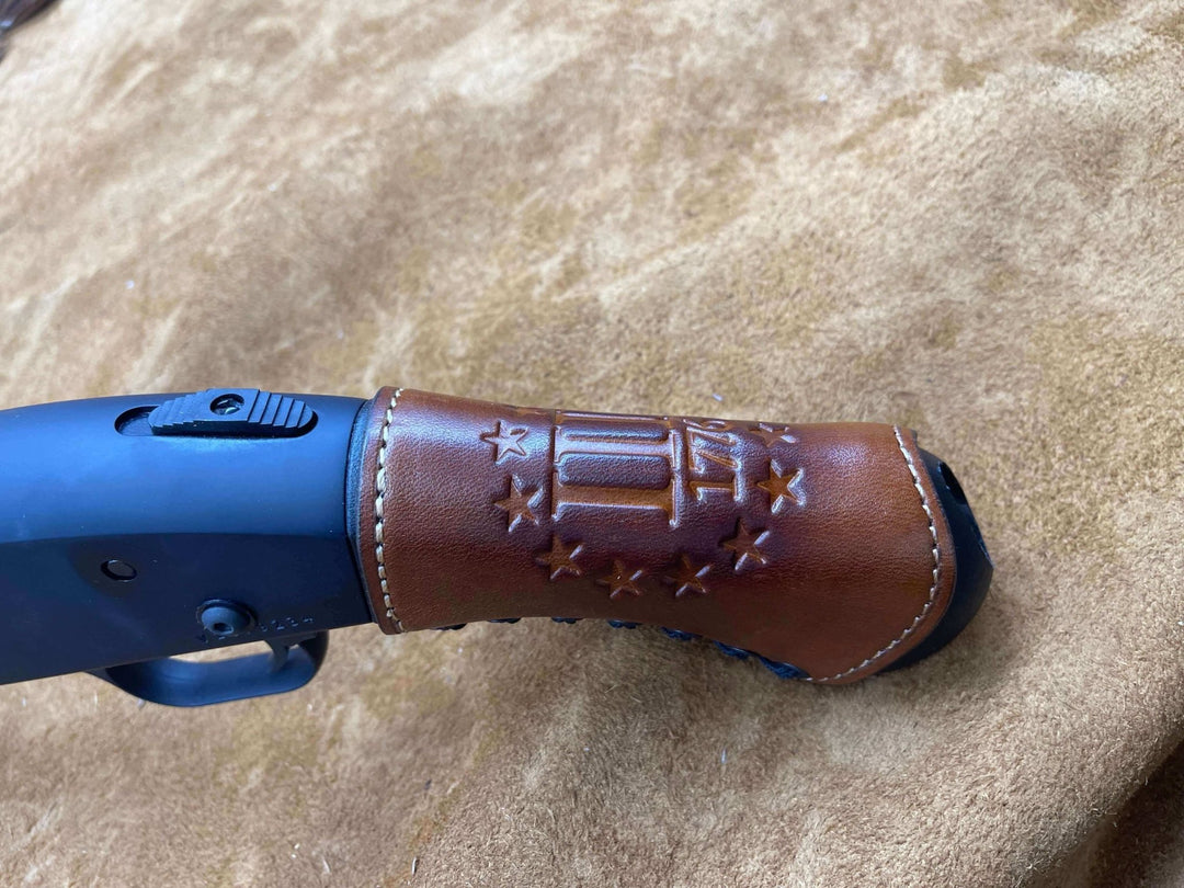 *Made to Order* Tactical Leather Grip Wrap – Raptor &amp; Aftershock Compatible