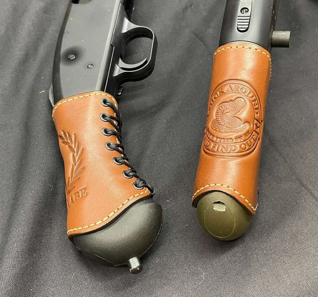 *Made to Order* Tactical Leather Grip Wrap – Raptor &amp; Aftershock Compatible