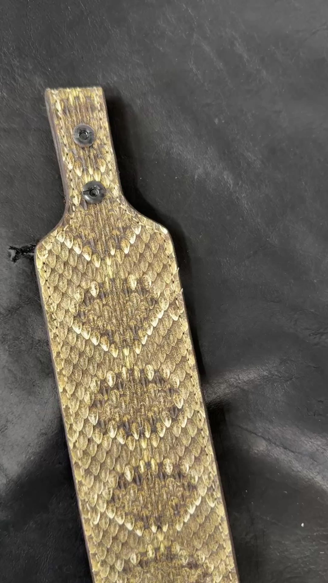 *In Stock* Exotic Rifle Sling - Genuine Diamondback Rattlesnake or Python