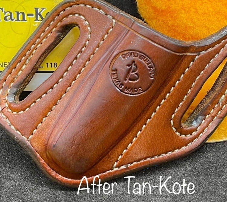 *In Stock* Fiebing's Tan-Kote 4oz w/Two Sheepskin Pads