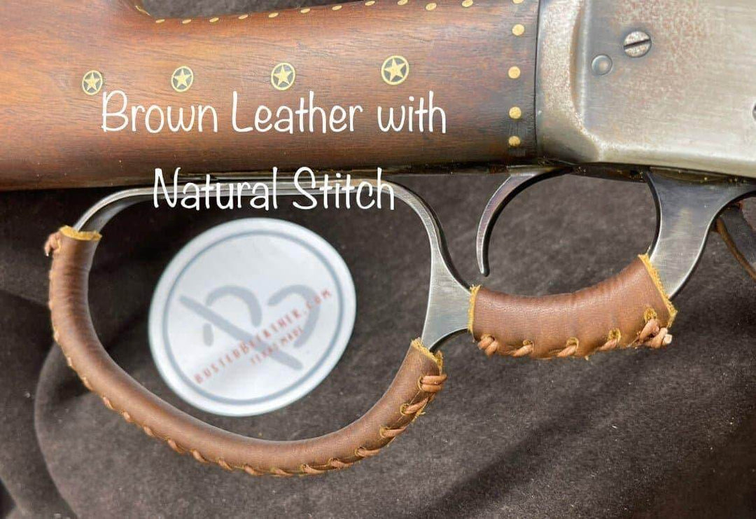 *In Stock* Lever-Action Leather Cover Kit American Bison Leather or Buckskin