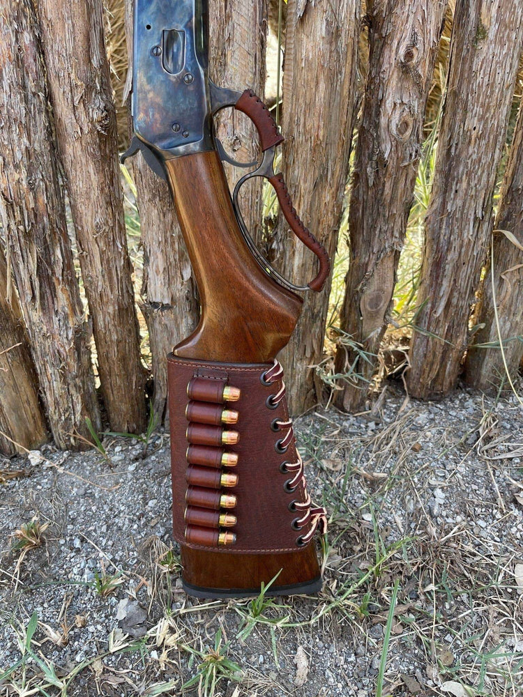 *In Stock* Lever-Action Leather Cover Kit American Bison Leather or Buckskin