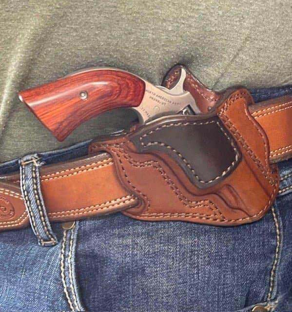 *Made to Order* Cross Draw Holster for NAA 22 Mag Revolvers