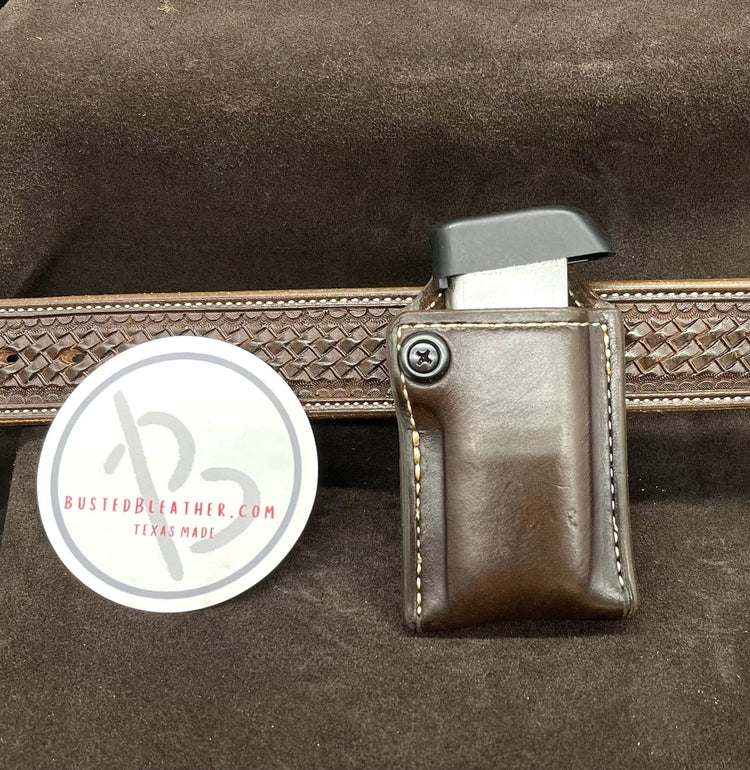 *Made to Order* Custom Premium Leather Single Mag Pouch