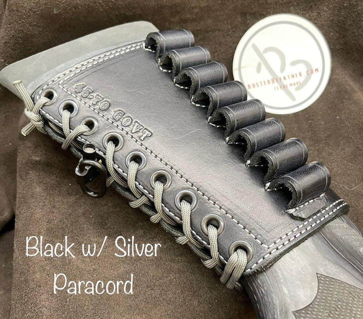 *Made to Order* Leather Butt-Cover w/Ammo Loops for Lever Action Guide Guns Marlin, Henry, Chiappa, S&W