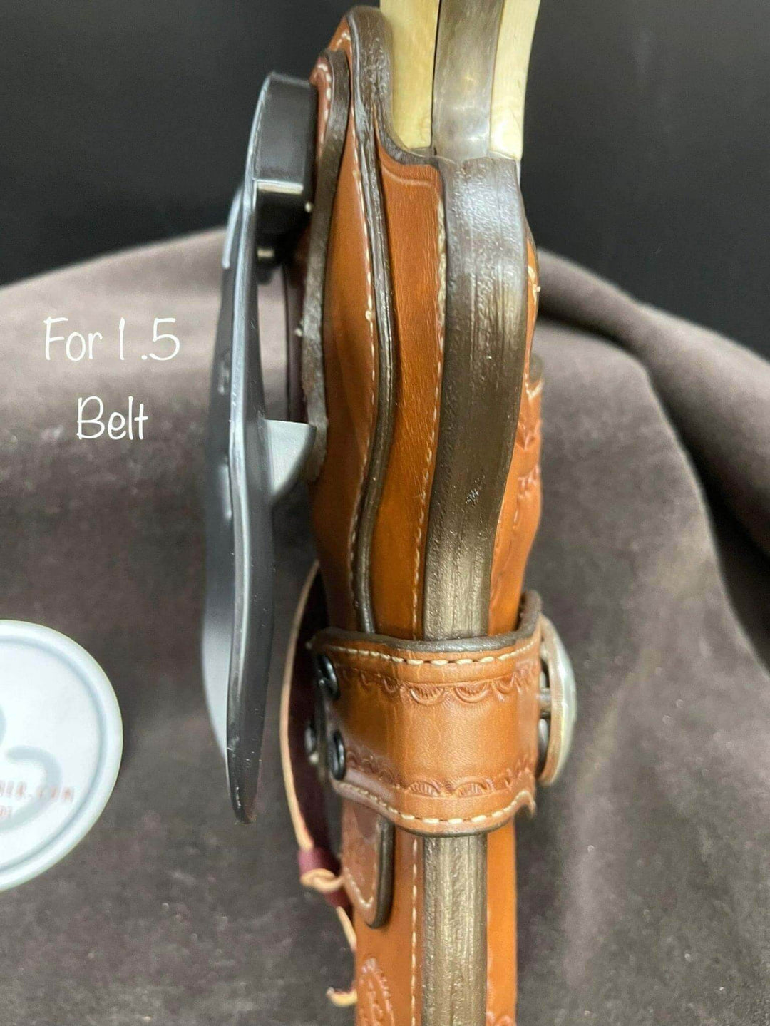 *Made to Order* LH/RH Paddle Rancher Cowboy Holster for Single Action Revolvers w/Concho